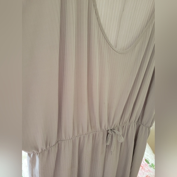 Gray Ribbed Jumpsuit - Picture 2 of 4